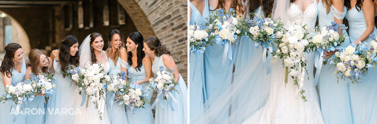 20 blue bridesmaid dresses(pp w768 h253) - Kim + Aaron | Longue Vue Club Wedding Photos