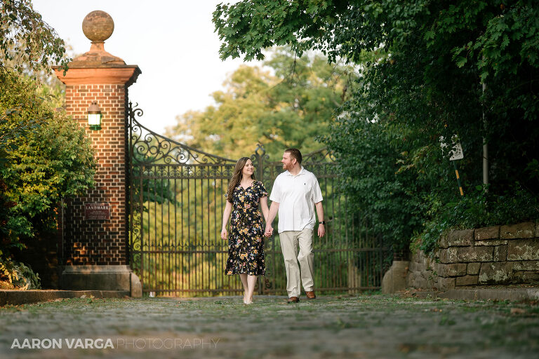09 Mellon Park sunset engagement(pp w768 h512) - Kelli + Ian | Mellon Park and North Shore Engagement Photos