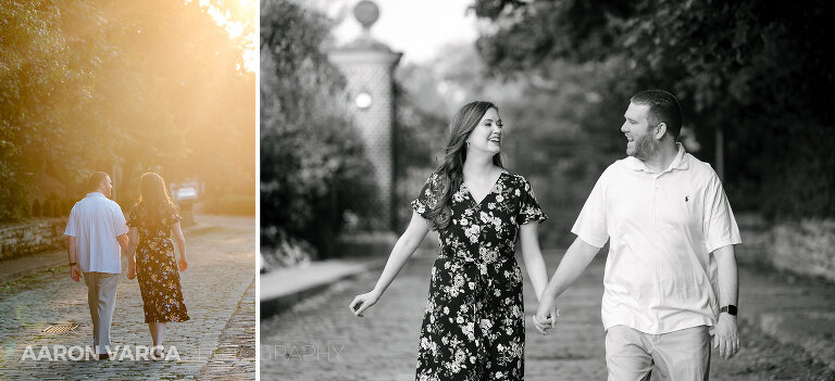 12 beautiful sunset engagement photos(pp w768 h351) - Kelli + Ian | Mellon Park and North Shore Engagement Photos