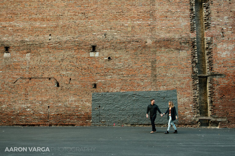 01 downtown pittsburgh engagement(pp w768 h512) - Lauren + Dave | Fall Downtown Engagement Photos