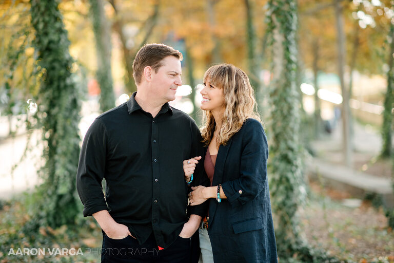 10 beautiful fall engagement session(pp w768 h512) - Lauren + Dave | Fall Downtown Engagement Photos