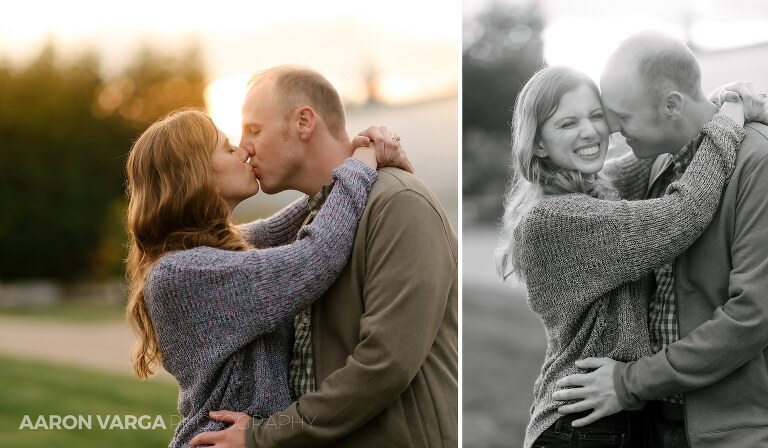 24 sunset engagement photos fall(pp w768 h448) - Chelsea + Matt | Schenley Park and Panther Hollow Engagement Photos