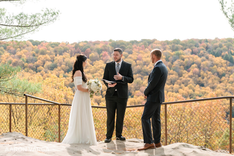 09 cook forest elopement(pp w768 h512) - Morgan + Greg | Cook Forest State Park Elopement Photos