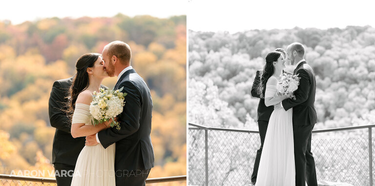 14 fall elopement cook forest seneca point(pp w768 h381) - Morgan + Greg | Cook Forest State Park Elopement Photos