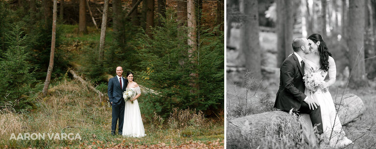 29 wedding photos in the woods fall(pp w768 h304) - Morgan + Greg | Cook Forest State Park Elopement Photos