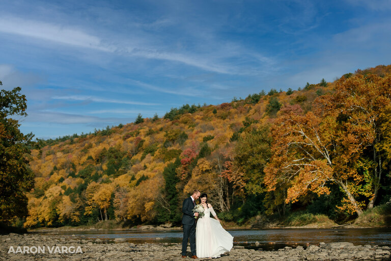 03 cook forest fall wedding(pp w768 h512) - Morgan + Greg | Cook Forest State Park Elopement Photos (Part 2)