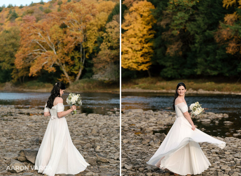 04 cook forest bride(pp w768 h561) - Morgan + Greg | Cook Forest State Park Elopement Photos (Part 2)