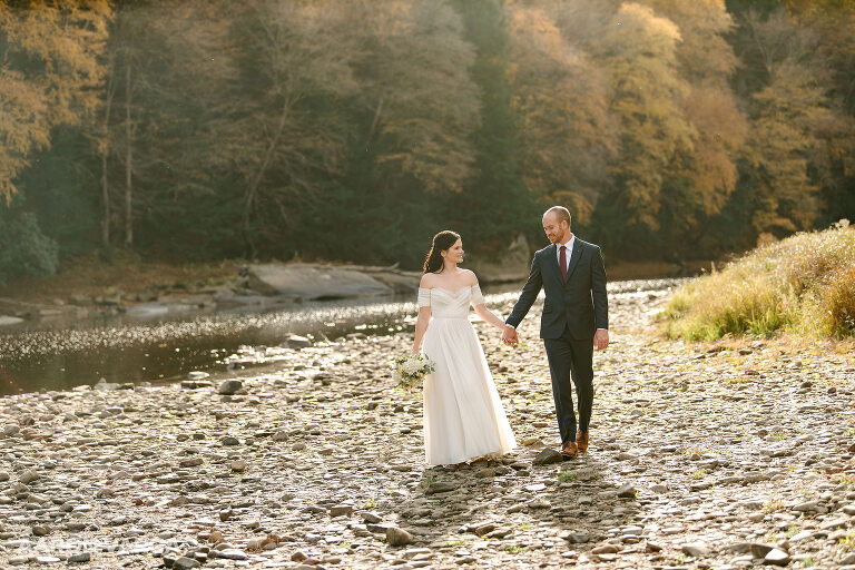 13 cook forest clarion river wedding(pp w768 h512) - Morgan + Greg | Cook Forest State Park Elopement Photos (Part 2)