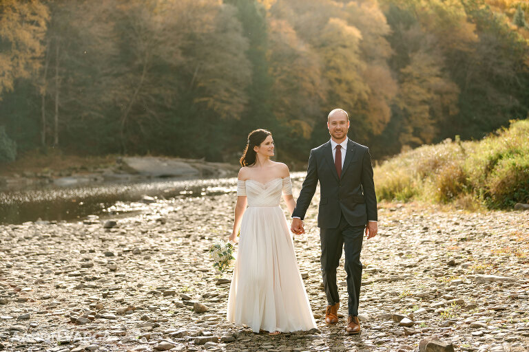 14 clarion river wedding photos(pp w768 h512) - Morgan + Greg | Cook Forest State Park Elopement Photos (Part 2)