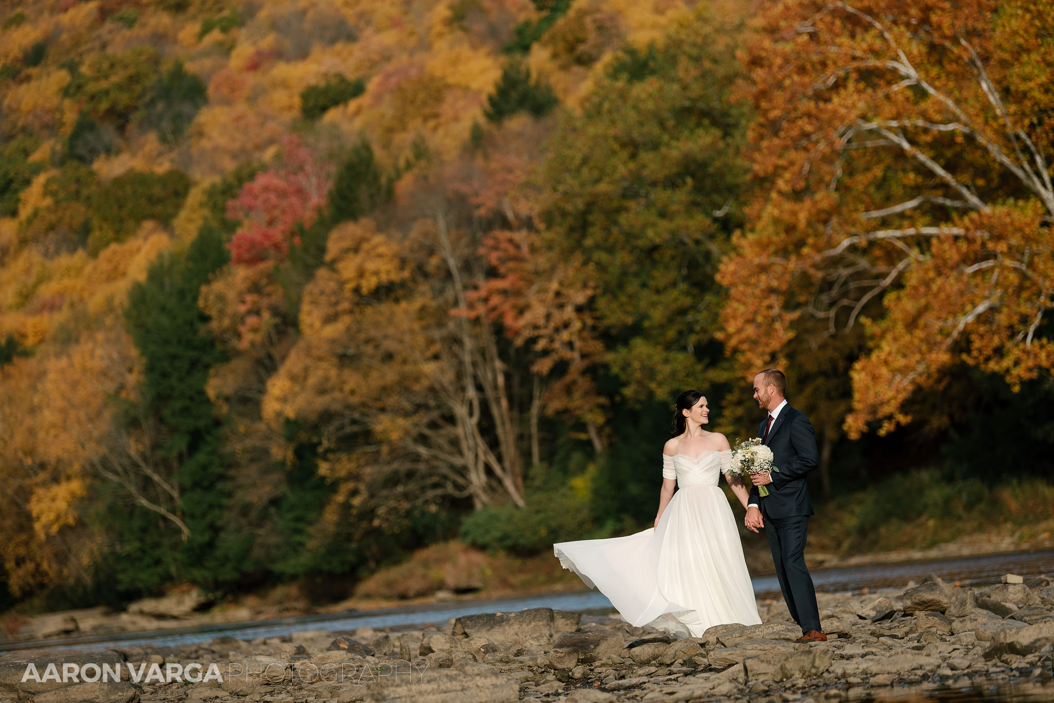30 cook forest peak fall foliage wedding - Morgan + Greg | Cook Forest State Park Elopement Photos (Part 2)