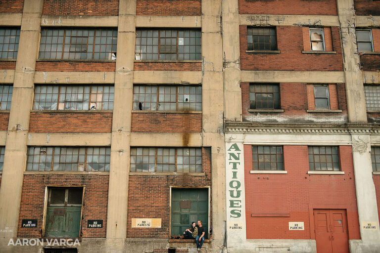 24 strip district urban engagement session(pp w768 h512) - Morgan + Greg | Strip District Engagement Photos