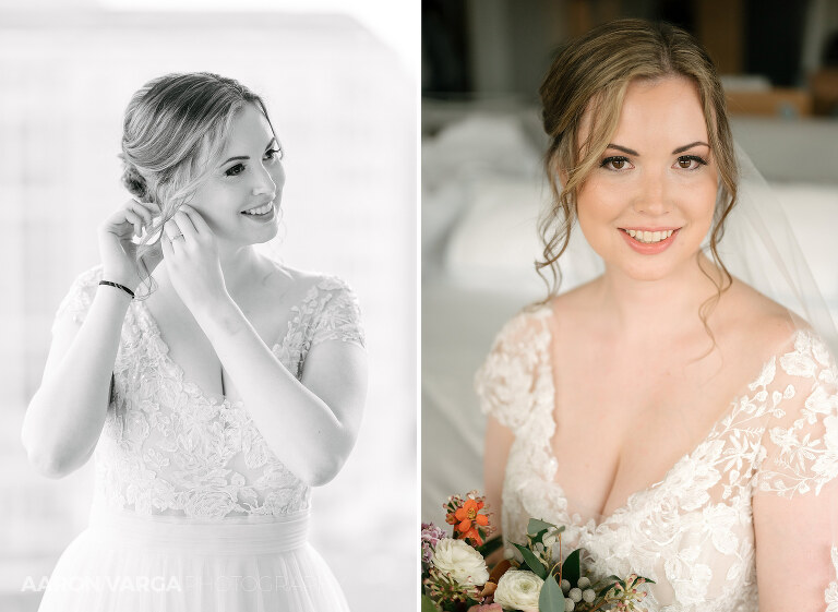 02 bride getting ready(pp w768 h561) - Kelli + Ian | Phipps Conservatory Wedding Photos