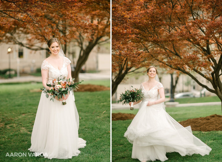 11 bride twirling dress(pp w768 h561) - Kelli + Ian | Phipps Conservatory Wedding Photos