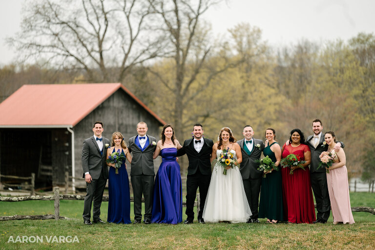 14 bridal party wedding oak lodge stahlstown(pp w768 h511) - Allison + Bill | Oak Lodge Wedding Photos