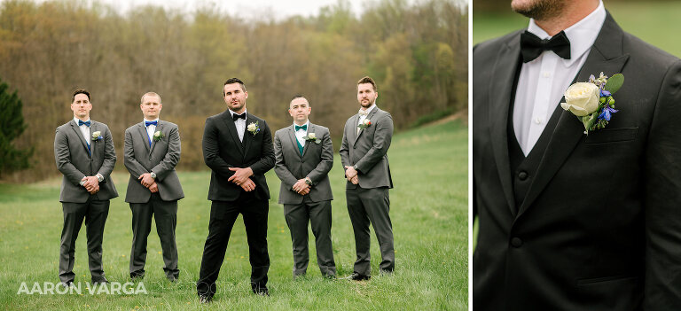 15 oak lodge wedding groomsmen(pp w768 h351) - Allison + Bill | Oak Lodge Wedding Photos