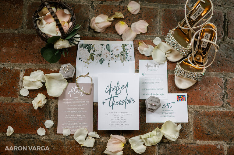 01 succop conservancy flat lay(pp w768 h511) - Chelsey + Teddy | Succop Conservancy Wedding Photos