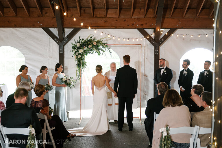 11 wedding ceremony at succop conservancy(pp w768 h511) - Chelsey + Teddy | Succop Conservancy Wedding Photos
