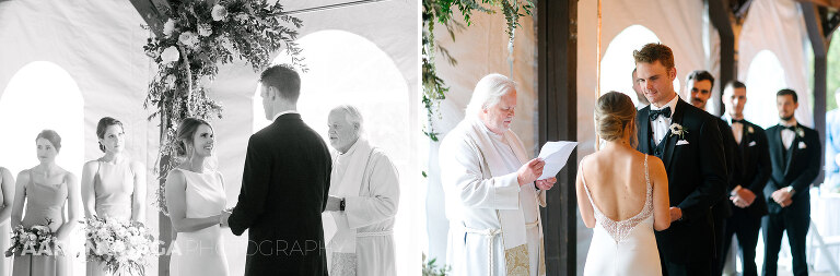 12 wedding ceremony at succop conservancy tent(pp w768 h253) - Chelsey + Teddy | Succop Conservancy Wedding Photos