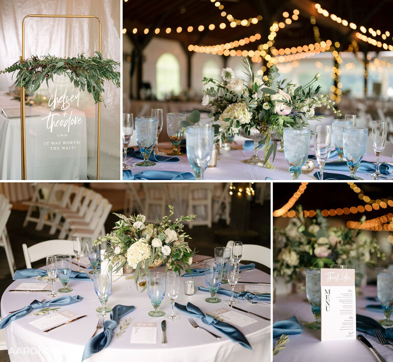 35 succop nature park wedding reception details(pp w768 h708) - Chelsey + Teddy | Succop Conservancy Wedding Photos