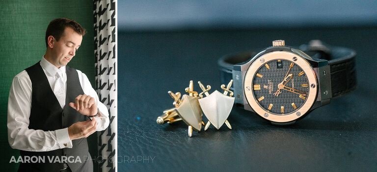 07 groom details(pp w768 h351) - Alexis + Luke | Longue Vue Club Wedding Photos