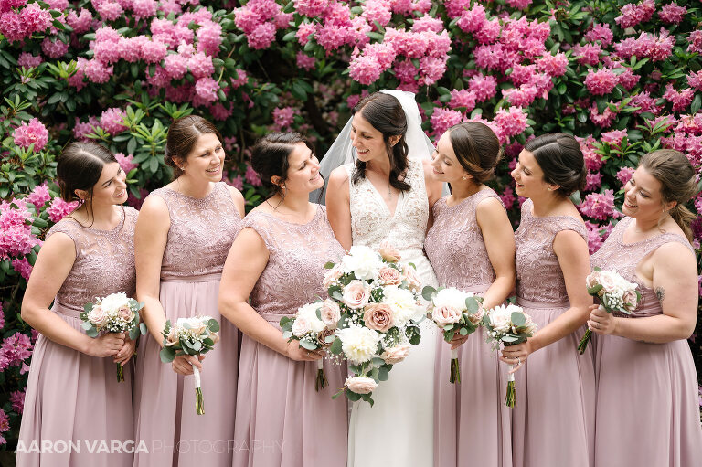 20 pink bridesmaid dresses (pp w768 h511) - Alexis + Luke | Longue Vue Club Wedding Photos