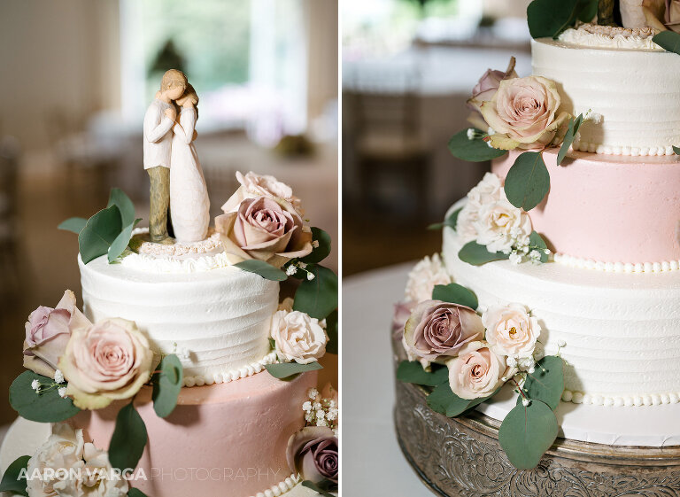40 longue vue club wedding cake(pp w768 h561) - Alexis + Luke | Longue Vue Club Wedding Photos