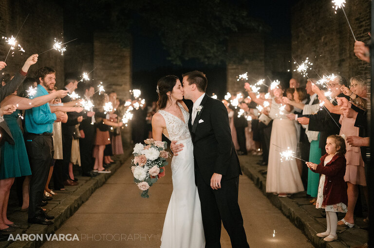 48 longue vue club sparkler exit(pp w768 h511) - Alexis + Luke | Longue Vue Club Wedding Photos