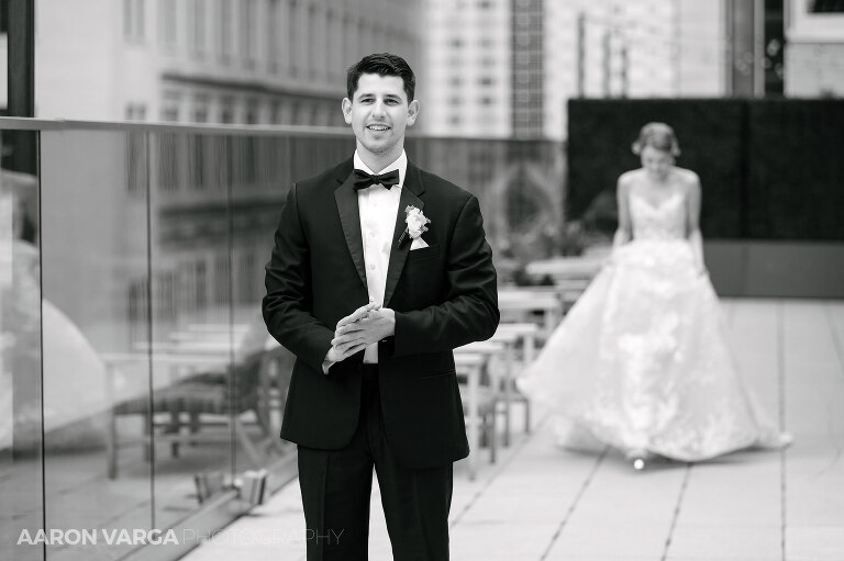 05 hotel monaco wedding first look(pp w768 h511) - Kyle + Mike | The Pennsylvanian Wedding Photos