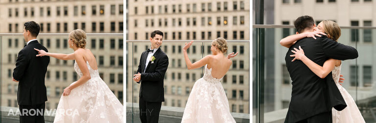 06 first look hotel monaco wedding(pp w768 h252) - Kyle + Mike | The Pennsylvanian Wedding Photos