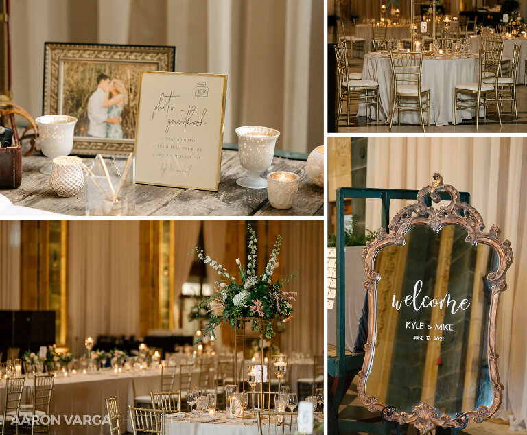 35 the pennsylvanian wedding reception details(pp w768 h634) - Kyle + Mike | The Pennsylvanian Wedding Photos