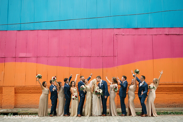 11 fun bridal party photos(pp w768 h511) - Missy + Joe | Omni William Penn Hotel Wedding Photos