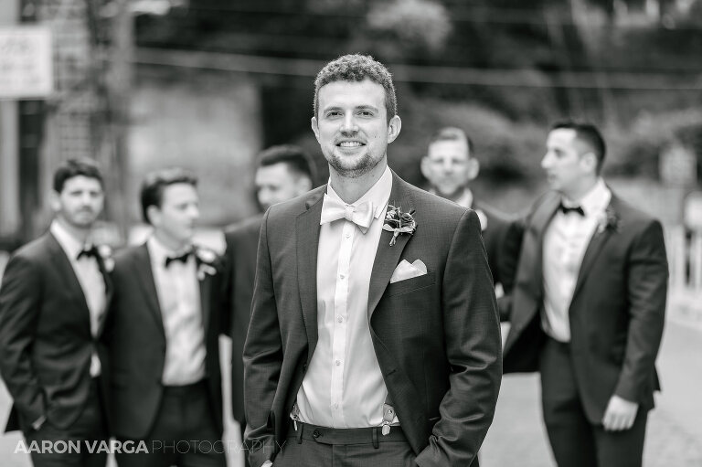 20 groomsmen wedding photo(pp w768 h511) - Missy + Joe | Omni William Penn Hotel Wedding Photos