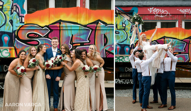 23 pittsburgh graffiti wedding(pp w768 h448) - Missy + Joe | Omni William Penn Hotel Wedding Photos