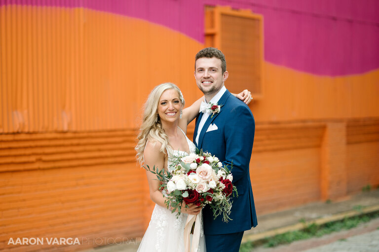 27 pittsburgh highline bride groom(pp w768 h511) - Missy + Joe | Omni William Penn Hotel Wedding Photos