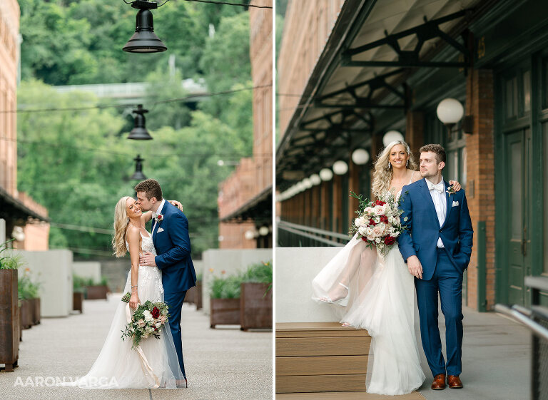 37 classic wedding photos pittsburgh highline(pp w768 h561) - Missy + Joe | Omni William Penn Hotel Wedding Photos