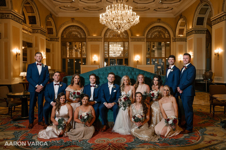 39 omni william penn hotel lobby wedding(pp w768 h511) - Missy + Joe | Omni William Penn Hotel Wedding Photos
