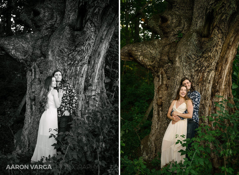 03 old tree engagement(pp w768 h561) - Noelle + Mark | Family Farm Engagement Photos