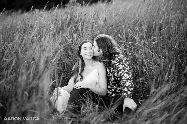 07 engagement photos in field(pp w768 h511) - Noelle + Mark | Family Farm Engagement Photos