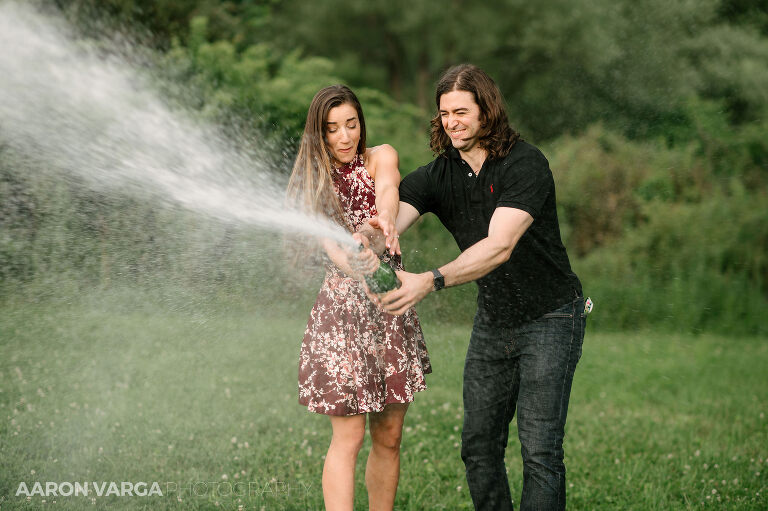 25 champagne bottle opening engagement photos(pp w768 h511) - Noelle + Mark | Family Farm Engagement Photos