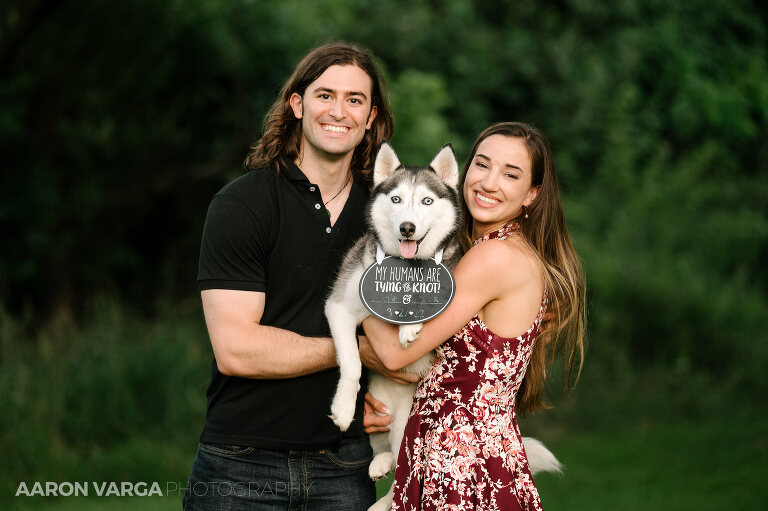 30 engagement photo with dog(pp w768 h511) - Noelle + Mark | Family Farm Engagement Photos