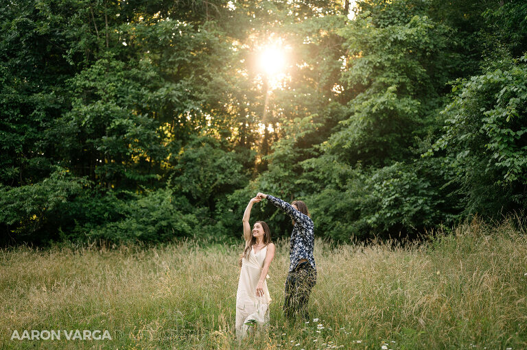 engagement photos dancing(pp w768 h511) - Noelle + Mark | Family Farm Engagement Photos