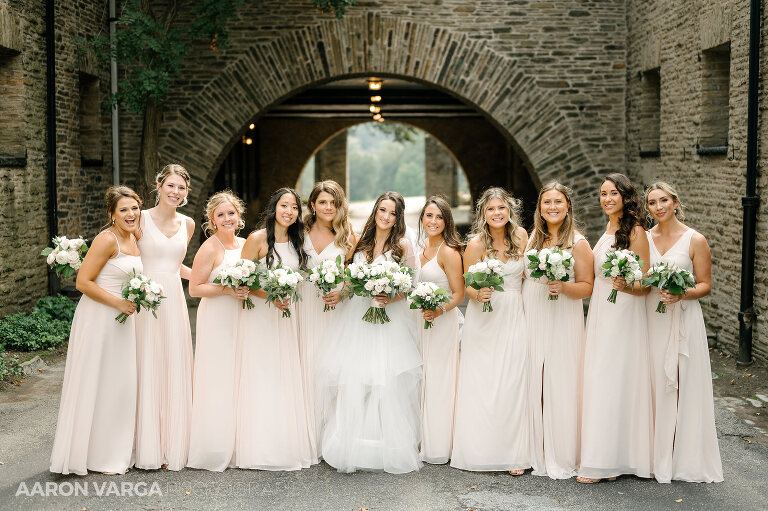 16 blush bridesmaid dresses(pp w768 h511) - Alexa + Jack | Longue Vue Club Wedding Photos