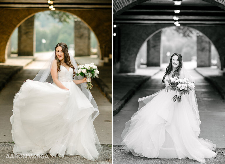 17 bride twirling haley paige wedding dress(pp w768 h561) - Alexa + Jack | Longue Vue Club Wedding Photos