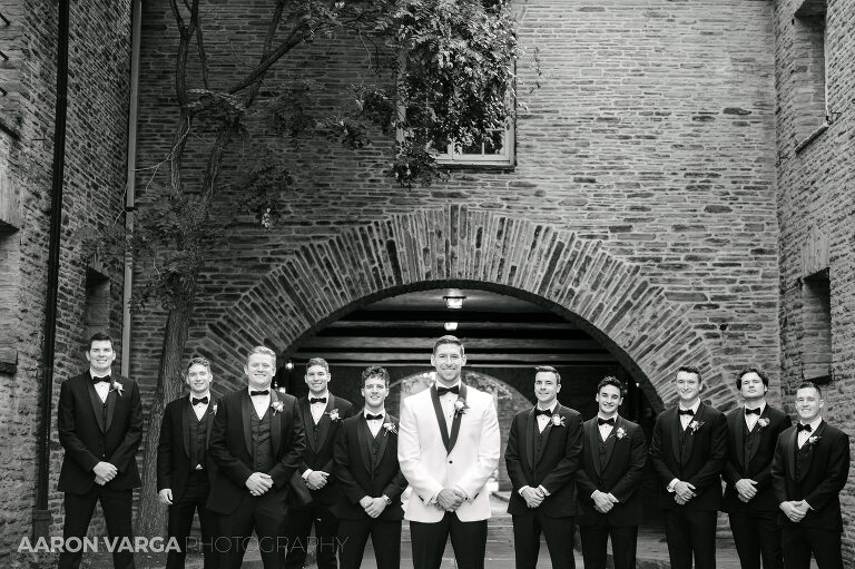 20 longue vue club wedding groomsmen(pp w768 h511) - Alexa + Jack | Longue Vue Club Wedding Photos