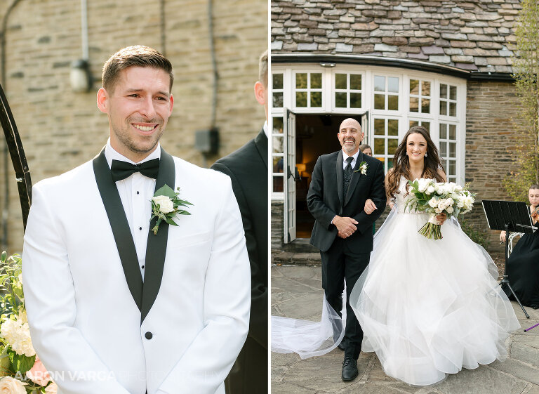 28 wedding ceremony at longue vue club(pp w768 h561) - Alexa + Jack | Longue Vue Club Wedding Photos
