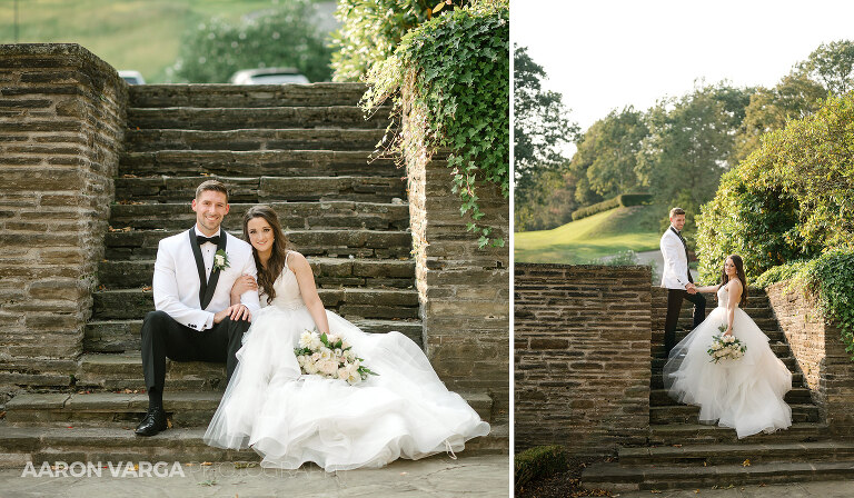 36 wedding photos on longue vue club staircase(pp w768 h448) - Alexa + Jack | Longue Vue Club Wedding Photos