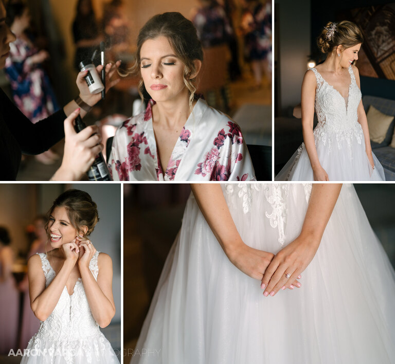 07 hotel indigo wedding pittsburgh bride(pp w768 h708) - Chelsea + Matt | Le Mont Restaurant Wedding Photos