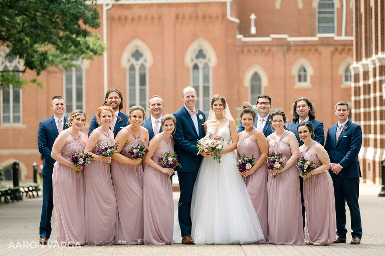 13 bridal party at duquesne university(pp w768 h511) - Chelsea + Matt | Le Mont Restaurant Wedding Photos