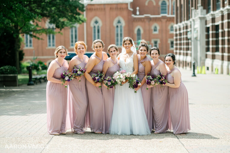 16 pink bridesmaid dresses(pp w768 h511) - Chelsea + Matt | Le Mont Restaurant Wedding Photos