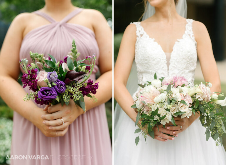 17 bride and bridesmaid flowers(pp w768 h561) - Chelsea + Matt | Le Mont Restaurant Wedding Photos